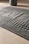 Zivra Anthracite 100% Cotton Foot Towel - 50X70 cm - 5