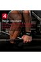 Lifting Straps Deadlift Gym Wrist Straps Weightlifting with Neoprene Cushioned Wrist Padded and Anti-Skid Silic - 8