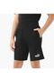 Knee Length Elasticated Shorts with Logo Print