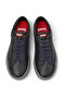 Women's Brand Logo Smart Lace-Up Black Casual Shoes - 3