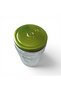 Vintage Coca-Cola Embossed Logo Glass Jar with Metal Lid Green Lid - 18.5 cm - 2