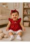 Short Sleeve Shorts Summer 100% Cotton Fabric Bottom Top Set Printed Polka Dot Patterned Ruffle T-Shirt Shorts Set Girls 6-9/9-12/12-18/18-24 Months