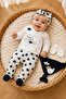 Cat Patterned 5-Piece Baby Girl Hospital Discharge Set - 2