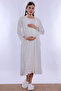 Cotton Maternity and Breastfeeding Set Effortt - Ecru - 2