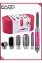 EN-4133 6-in-1 Electric Hair Styling Tool – Hair Straightener, Curler, Hot Air Brush & One-Step Dryer with Ionic Technology for Salon-Quality Styling at Home