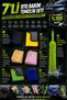 7 Piece Microfiber, Chamois Auto Washing and Drying Car Cleaning Set - 4