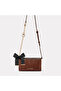 Noa Women's Shoulder Bag - Handbag with Strap and Charm - 3