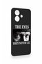 Vivo V60 Lite Compatible Atatürk Eyes Patterned Silicone Case - 3