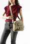 Ultra-Light, Multi-Pocket, Multi-Compartment Crossbody Messenger Bag (Sports, Travel, Casual) Brown - 3