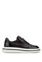 Men's Genuine Leather Brown Sneakers & Sports Shoes