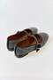 Women's Single Strap Stone Design Stylish Ballerinas Black - 4