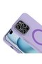 iPhone 14 Pro Max Compatible Case Magsafe Supported Aris Silicone Cover - Lilac - T42739 - 2