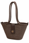 Sardinia Handmade Straw Tote with Lid Beach and Daily Bag Fashion in Summer - 2
