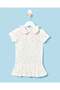 Infant Girls Cream Printed Dress