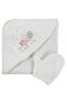 Bee Embroidered Towel - Ecru - 2