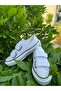 Unisex White Thick Sole Velcro Linen Sports Shoes - 4