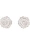 Rosa Women's Earrings, 925 Sterling Silver, Earrings, with Shell, Handmade Adjustable Jewelry