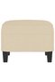 Taburet, crem, 60x50x41 cm, material textil - 4