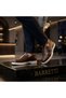 Brown Floeter Leather Loafer with Two Buckles on the Side