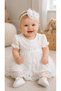 Baby Girl Mevlütlük Dress Summer Bandana Lace Newborn Hospital Release Wedding Dress Evening Dress 4014-K - 2