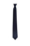 Navy Blue Striped Classic Silk Tie - 8 cm Wide - 7