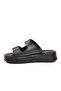 Black Soft Sole Lightweight Women's Slippers 83-608 Z - 4