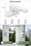 Child Safety Lock - Window Lock - Pimapen Pvc Door Window Safety Lock Latch White 1 Piece - 3