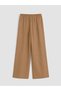 Trendlucky Women's 100% Linen Trousers with Elastic Waist - 6