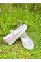 Orthopedic Girl's Ballerinas, Rainbow Patterned Ballerinas with Sneaker Sole - 2
