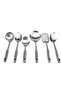 Stainless Steel Kitchen Tools 7-Piece Set, Silver, Multifunctional Stainless Steel Kitchenware with Holder Stand - 6