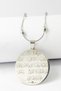 Silver Color Ayetel Kürsi & Nazar Ayeti Written 3 cm (Prayer Plate) Stainless Steel Necklace with Dorika Chain - 6