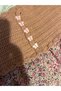 Hand Knitted Baby Girl Dress Made of 100% Organic Cotton - Floral Fabric Dress with Knitted Top - 4