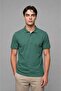 Regular Fit Short Sleeve Green Polo T-Shirt H8944Ax26Hs - 3