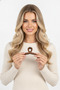 Stylish Brown Quilted Pattern Hair Claw Clip for Women Daily Use - 4