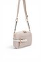 Burgundy - Bone Crow's Feet Plaid Women's Crossbody Bag Sp1256 - 2