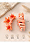 Orange Triple Flower Buckle 1 Piece 11 cm - 2