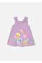 Baby Girl Patterned Dress Lilac 1930