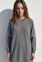 Long Women's Tunic with Two Thread Pockets - 2