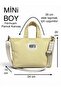 Mini Size Zippered Butteryellow Cotton Canvas Handbag / Crossbody Bag - 2