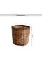 Alexis Willow Planter Dia41x37cm - Natural - 6