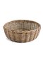 Aronica Willow Round Storage Basket 46x15x34cm- Grey - 3