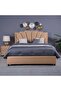 URANUS HEADBOARD VELVET GOLD L-180 : H-125 CM - 5