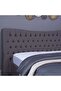 MARS HEADBOARD VELVET GREY L-180 : H-125 CM