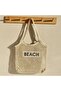 Wheat Beach Bag 40x36cm-beige - 2