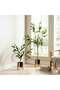 Artificial Bridal Veil Jasmine Plant In Pot H60cm - White - 3