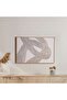 Dustan Printed Canvas Wall Art 50x70cm - Beige - 2