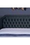 ANDROMEDA HEADBOARD CHANEL DARK GREY L-140 : H-125 CM - 2