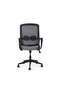 Latik Office Medium Back Chair Mesh Fabric - Grey - 8