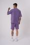 Men's Washable Relaxed T-Shirt with Purple Effect - 4