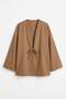 Rope Laced Kimono 40046 - Vi̇zon - 5